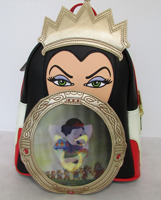 MINT Funko Pop Snow White FunkCon Exclusive & Evil Queen LoungeFly Backpack!
