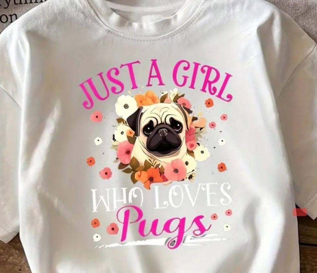 Just a girl who loves pugs