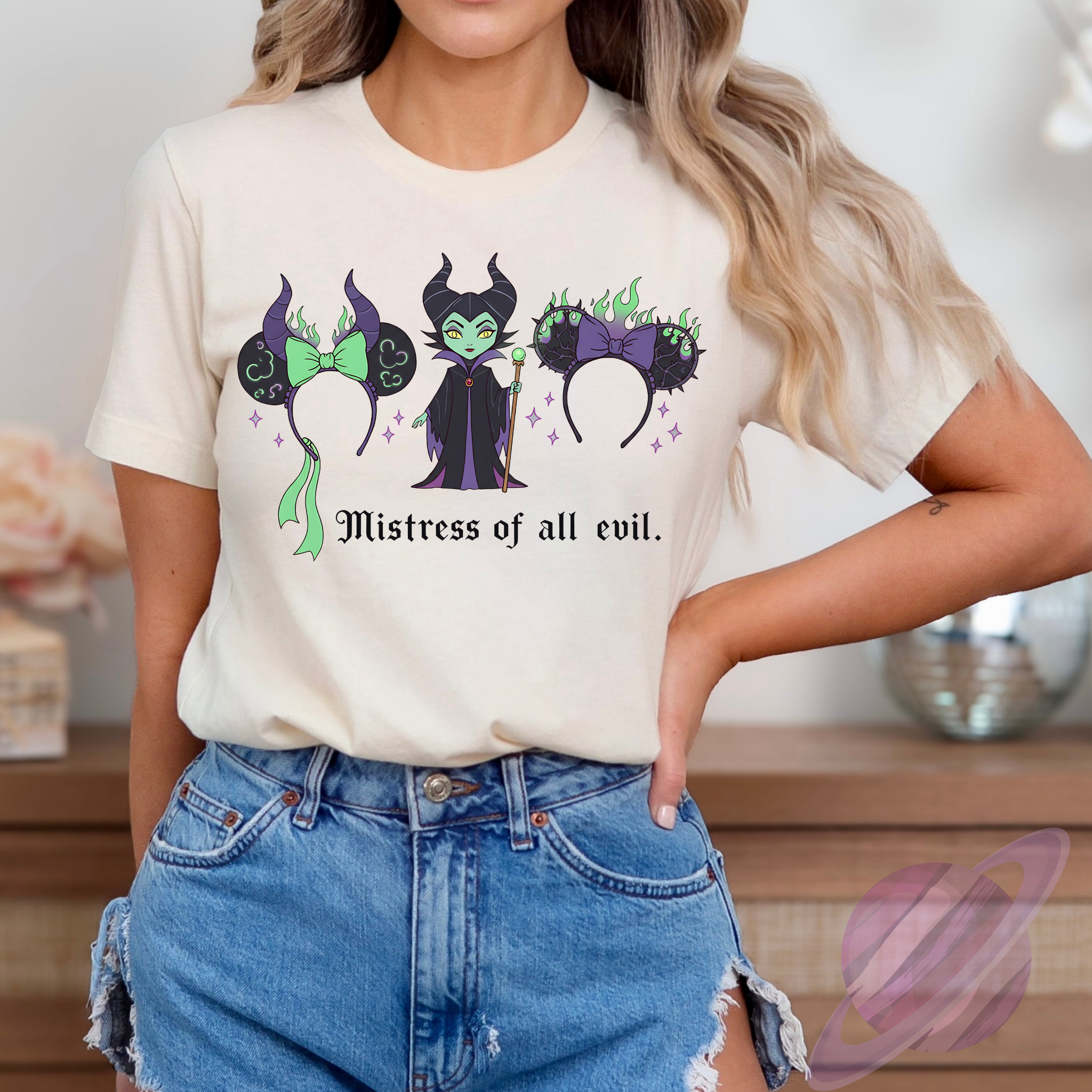 Dragon Queen Aesthetic Tee | “Mistress of All Evil” Inspired Shirt