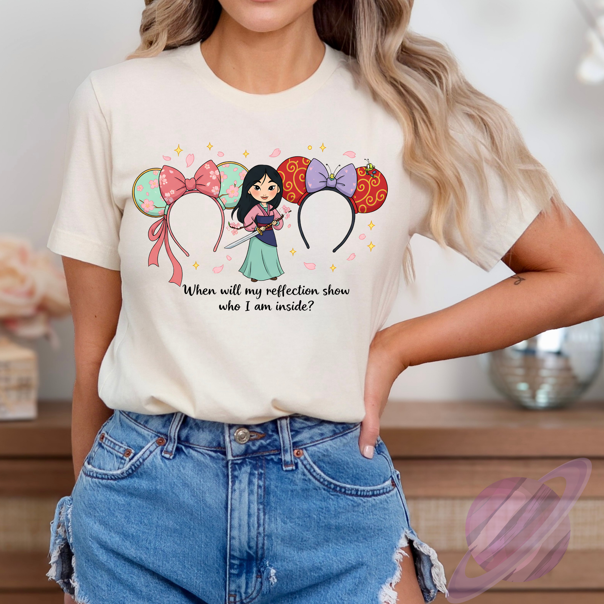 Reflection Shirt • Blossom Warrior Princess Tee